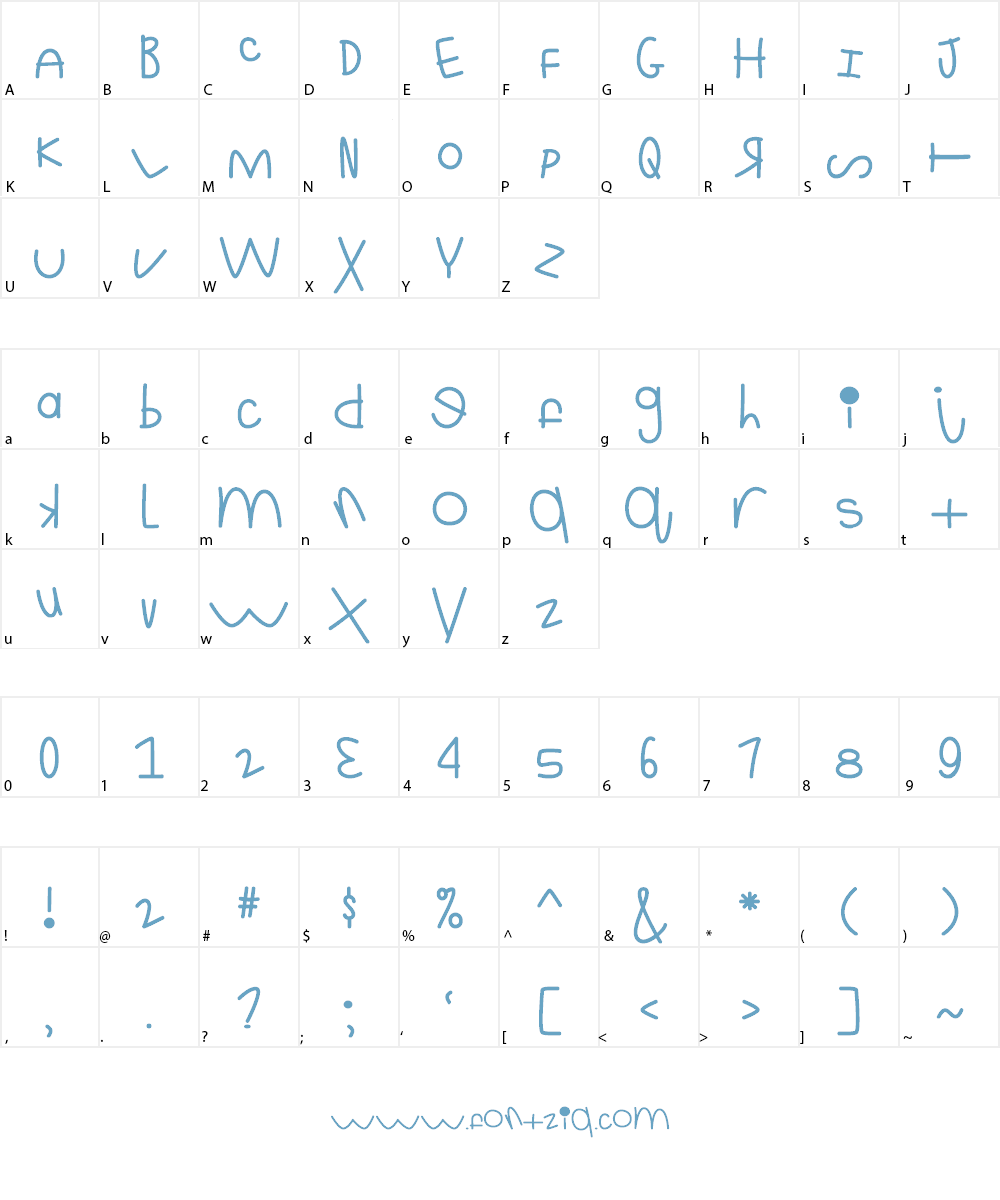 This Is Ridiculous Font Character